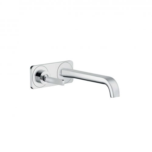 Bathwaters 36114000 AXOR Citterio E Single lever basin mixer for concealed installation with plate, wall mounted