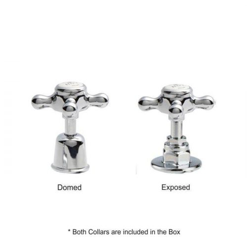 Victrion Crosshead Deck Mounted Bath Shower Mixer 146.1