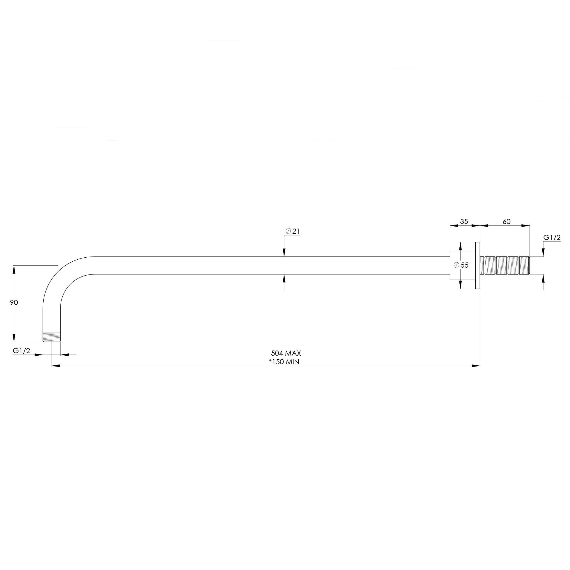 west one bathrooms online CO4016 technical image