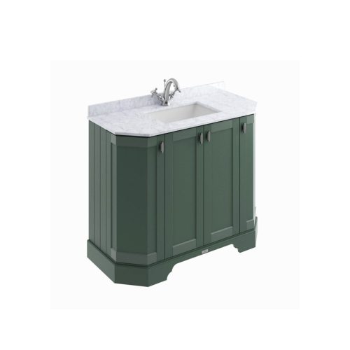 west one bathrooms online Victrion 1000 angled green BCF1000FG   BCT101W