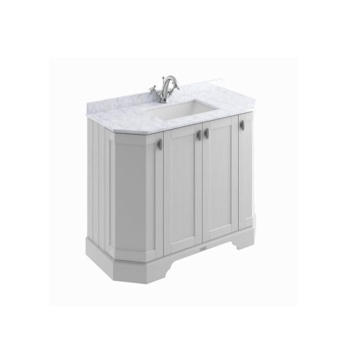 west one bathrooms online Victrion 1000 angled grey BCF1000EG   BCT101W