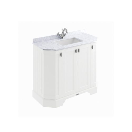 west one bathrooms online Victrion 1000 angled white BCF1000NW   BCT101W