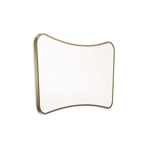 west one bathrooms online DEL 001127 BB C01 delphine mirror 120×70 brushed brass 1 scaled